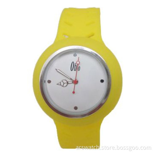 Sports Watch, Alloy Case with Silicone Band, Japan Quartz Movement and Colorful Dial